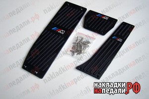 Накладки на педали BMW E-series ///M Black АКПП