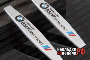 Шильдики на крылья BMW Motorsport (матовые)