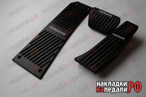 Накладки на педали Hamann GT (черные)