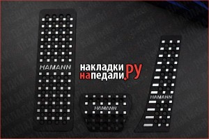 Накладки на педали Hamann Black Line BMW X5 E53