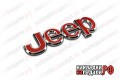 Шильдик на крышку багажника Jeep (красный хром)VIS-MS026