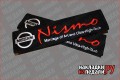 Накладки на ремни Nissan Nismo (текстиль)SBT-006