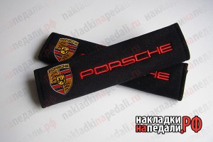 Накладки на ремни Porsche (текстиль)