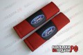 Накладки на ремни с перфорацией Ford (красные)HX-006-LR