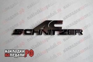 Шильдик на крышку багажника AC Schnitzer (черный)