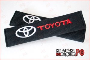 Накладки на ремни Toyota (текстиль)